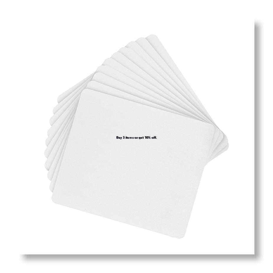 Mouse Pad Blank Sublimation - ✼ 10 Stück leere Mauspad für