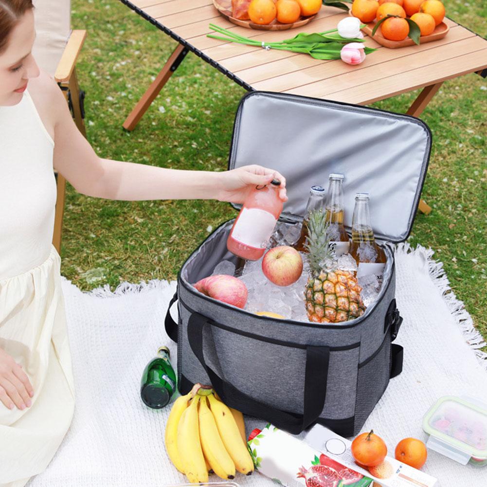 Tote Bag Sublimation - 30L Isolierte Kühltasche aus Oxford-Gewebe, Thermotasche