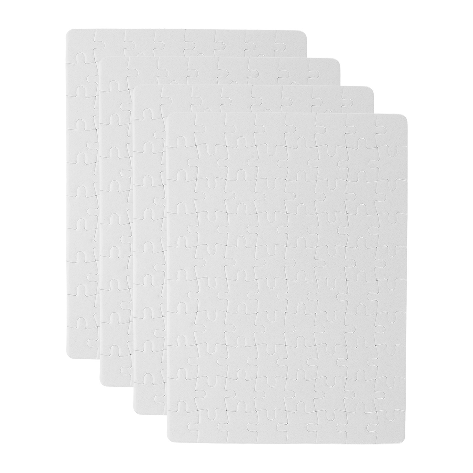 4 Blatt Blanko-Puzzles für Sub – Puzzle Blank White Bewertung und Preis