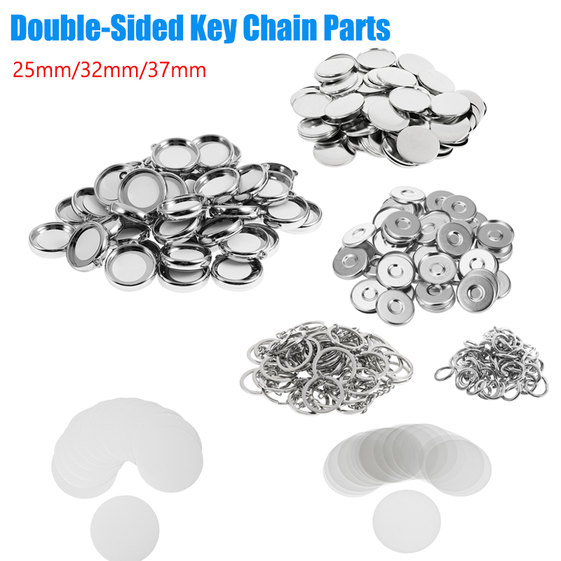 50 Stück/Set DIY Doppelseitige – Button Badge Blank Bewertung und Preis