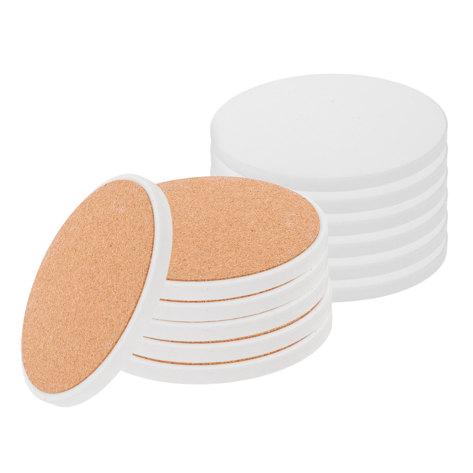 12 Stück leere Keramikunterset – Coaster Sublimation Blank Bewertung und Preis