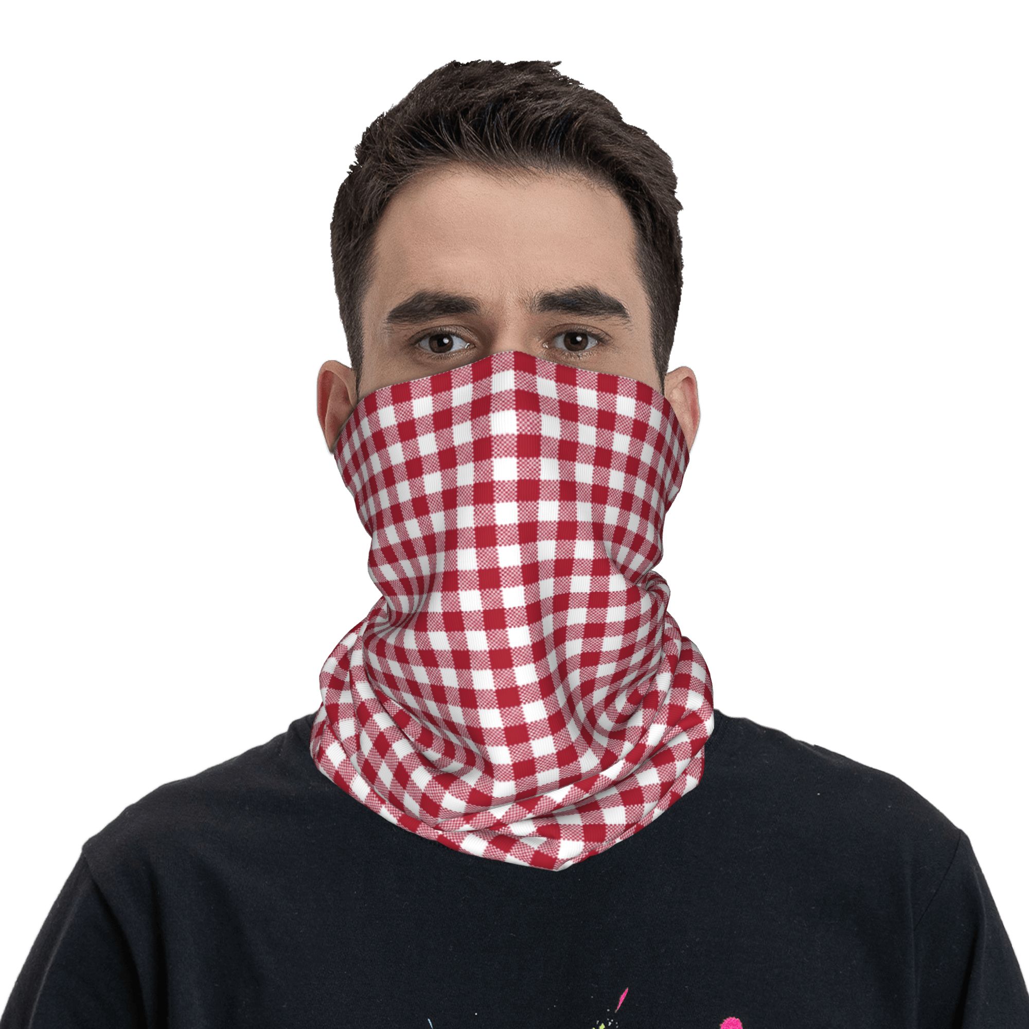 Maßgefertigter Rot-Weißer Ging – Bandana Blank White Bewertung und Preis