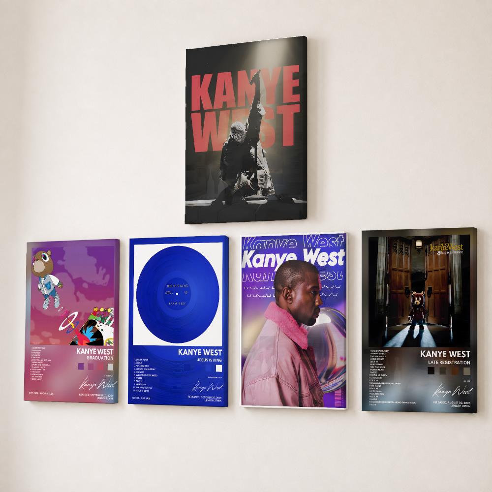 Rapper-Sänger K-Kanye West Gem – Canvas Wrap Ready Bewertung und Preis