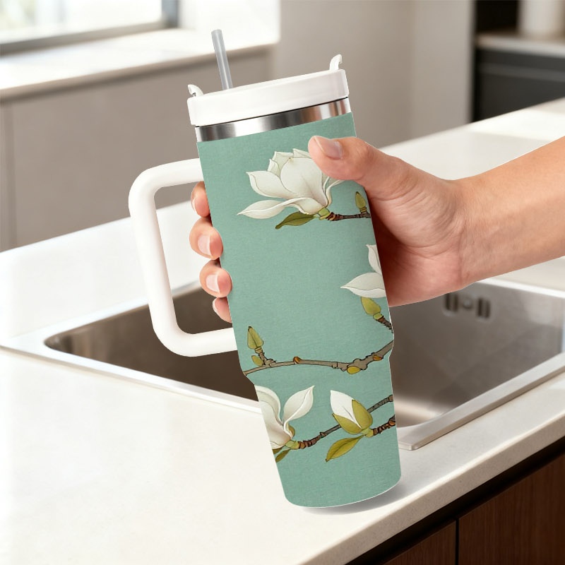 1 Stück 40 Oz Edelstahl-Isolie – Sublimation Mug White Bewertung und Preis