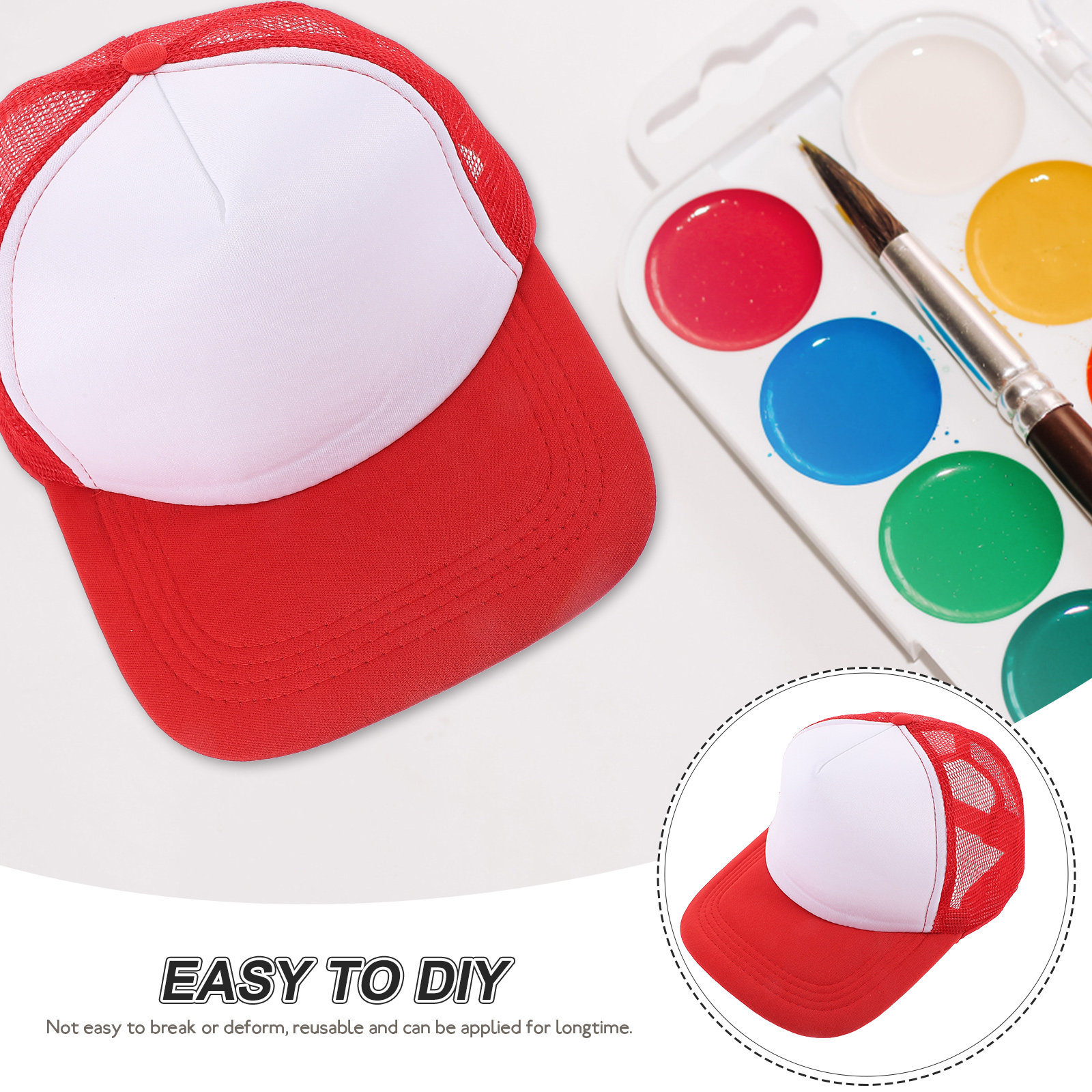 10 Stück leere Baseballkappen  – Hat Sublimation Blank Bewertung und Preis