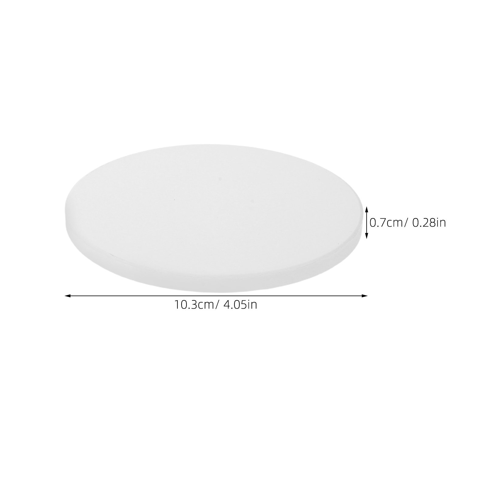12 Stück runde Keramikunterset – Coaster Sublimation Blank Bewertung und Preis