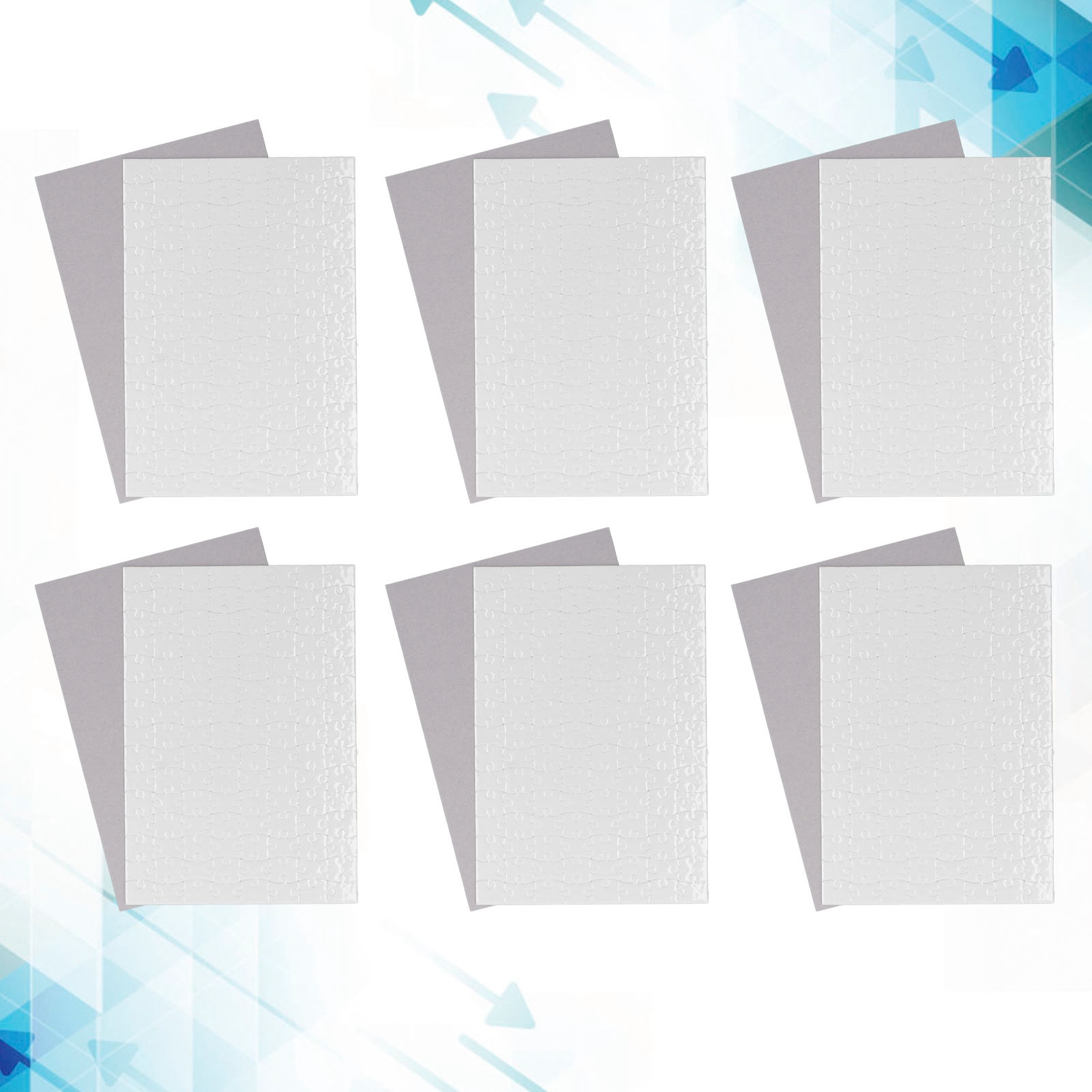 Druck-Puzzle 10 Sets Blanko-Pu – Puzzle Blank White Bewertung und Preis