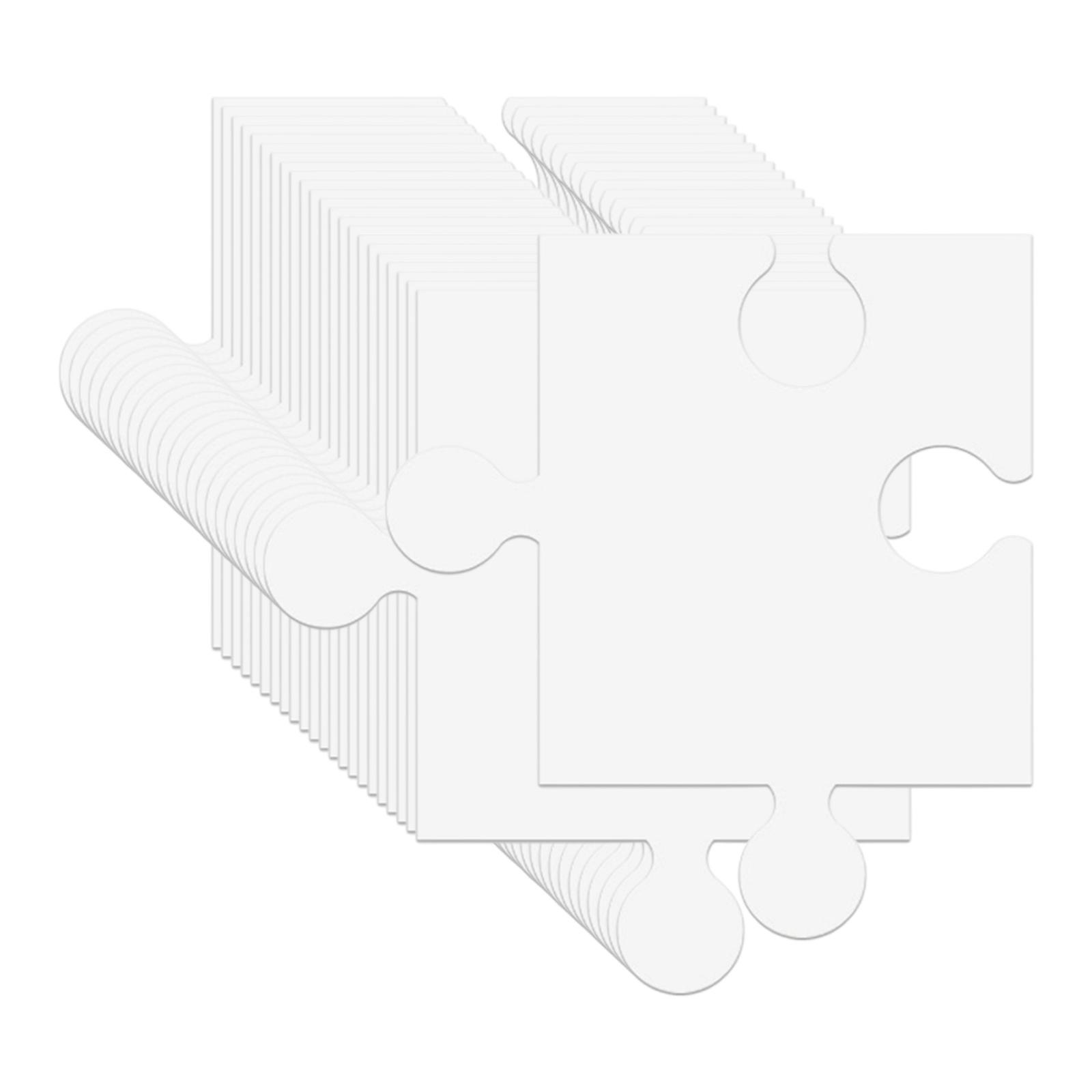24 Stück Weiße Karton-Leerpuzz – Puzzle Blank White Bewertung und Preis