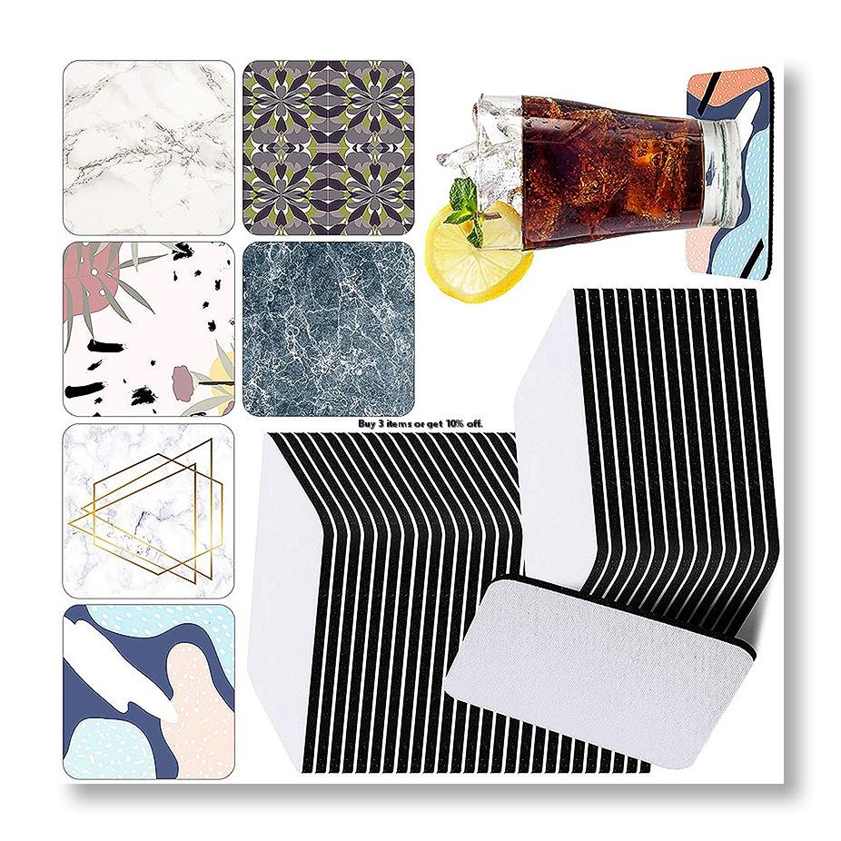 ✱ 35 Stück Quadratische Sublim – Coaster Sublimation Blank Bewertung und Preis
