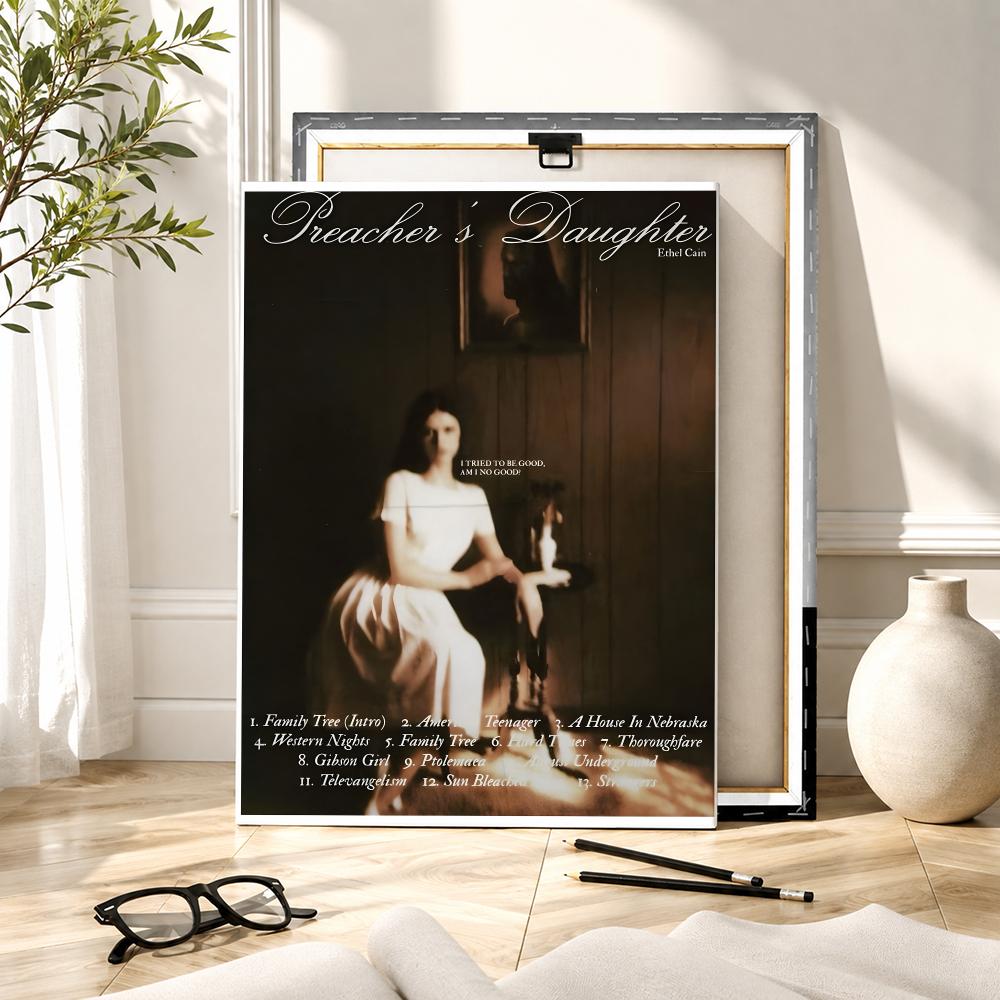 Sängerin E-Ethel Cain Gemälde  – Canvas Wrap Ready Bewertung und Preis