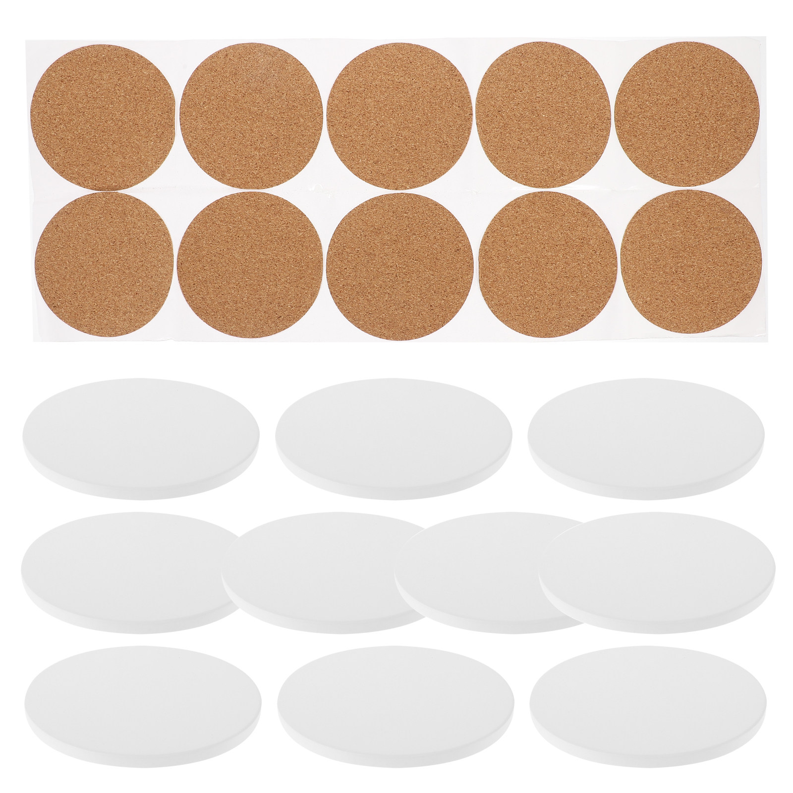 10er-Set Keramikuntersetzer, S – Coaster Sublimation Blank Bewertung und Preis